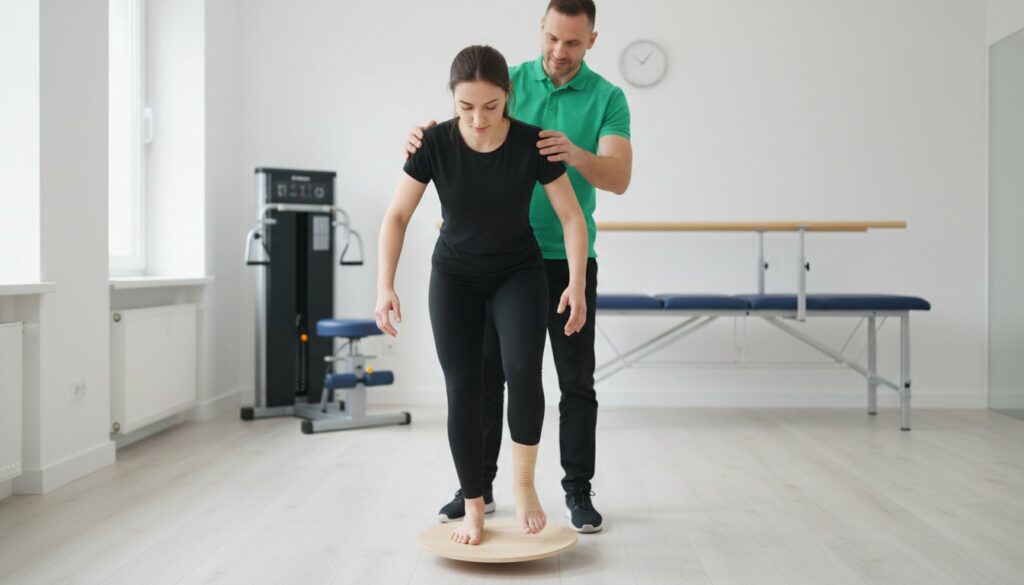 Rehabilitacja po skręceniu kostki w Zabrzu: Jak szybko i bezpiecznie wrócić do sprawności?